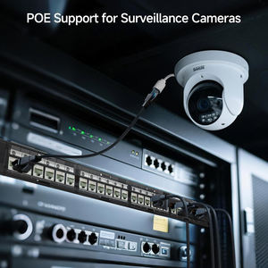 Panneau de brassage Ethernet 1U vide 24 ports 19 pouces RJ45 FTP pour montage en rack, pour commutateur réseau Gigabit - Product Image 6