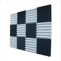 2020 buena calidad de alta densidad insonorizadas 6-ángulo ranura acústicos panel de material de insonorización