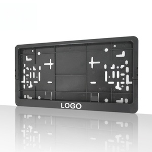 License Plate <b>Frame</b> Custom,US Standard PP Material <b>Swing</b>-Open License Plate <b>Frame</b> Customizable Logo - Product Image 2