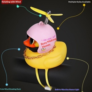 Campana Decorativa con Diseño de Patito Amarillo para Bicicleta, Vehículo Eléctrico y Motocicleta - Diseño Turbo Social Duck Resistente al Viento - Product Image 3