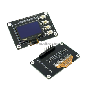 โมดูลจอแสดงผล OLED ขนาด 0.96 นิ้ว I2C IIC 128x64 SSD1306 SSD1315 สีขาว น้ำเงิน เหลือง-น้ำเงิน จอ OLED LCD สองสี - Product Image 2