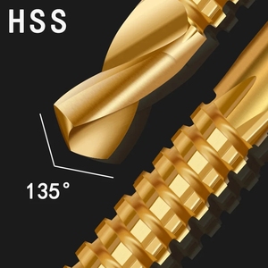 HSS 6 pièces 3-8mm bois/métal/plastique dentelé rainurage coupe charpentier taraud latéral scie à spirale scie cloche outil Durable titane Twis - Product Image 3