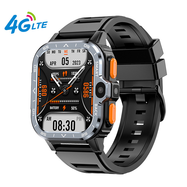 OEM Supplier NFC WIFI GPS Sim Card Smart Bracelets Android 4G Mobile Phone PGD Smart Watch Upgrade PK S9 S8 X8 Ultras Plus 4G