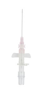 สายสวนป้องกันการไหลย้อนกลับแบบมีปีกพร้อมช่องส่งกลับเลือดเพื่อการเจาะเส้นเลือดได้ง่ายและติดตั้งได้นานอย่างปลอดภัย - Product Image 2