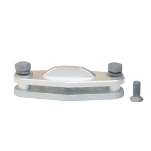 Mnp 102 103 104 Rectangular Busbar Fixing Clamp Aluminum Alloy For Copper Busbar Insulators High Voltage - Product Image 2