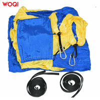WOQI Extra Large 2 Personnes Léger Camping Extérieur Nylon Hamac Balançoire