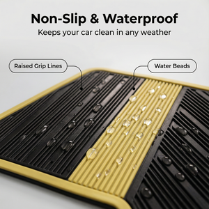 Alfombrillas de Goma para Automóvil, Protector para Todo Clima, Borde Extendido 3D, Alfombrillas para Tesla Model Y 2024, Juego de <span class=keywords><strong>3</strong></span> Alfombrillas Delanteras - Product Image 2