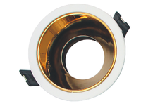 Kit de boîtier pour Spot lumineux LED encastrable et réglable, pour luminaire, nouveau Design en usine, chromé, MR16, 10 pièces