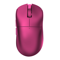 Souris de jeu FPS professionnelle OEM légère, câble en paracorde, pieds en PTFE, fabrication OEM avec impression de logo