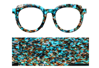 Feuilles d'acétate de cellulose d'italie, feuille d'acétate personnalisée pour le cadre des yeux