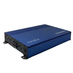 Araba ses sistemi için araba ses anfisi 4 kanal AB sınıfı amplifikatör 40 watt RMS x 4 araba amplifikatörleri AB sınıfı