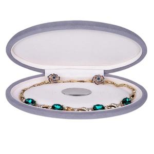 Lancement de nouveaux produits : boîte à bijoux ovale de luxe, boîte à collier exquise, emballage pour bijoux - Product Image 4