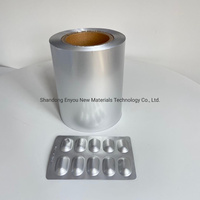 Feuille d'aluminium Alu Alu non imprimée pour le thermoformage de plaquettes pharmaceutiques pour l'emballage