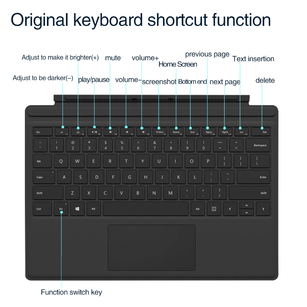 microsoft surface pro 7 keyboard