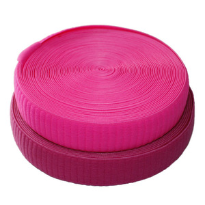 2.5cm striscia orizzontale di Nylon cintura elastica a spina di pesce stile lana colorata tirare biancheria intima in gomma accessori di abbigliamento - Product Image 2