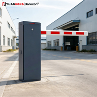 Barrière automatique à bras articulé 4M robuste avec télécommande pour système de contrôle d'accès d'entrée de propriété
