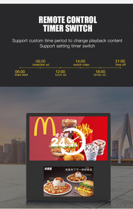 OEM Commercial 10.1 Inch Dual Screen Android Advertising Display Wall Mount Digital Signage Tablet for Retail - Product Image 4