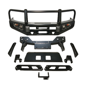 Parachoques delantero de acero resistente con placa <span class=keywords><strong>Led</strong></span>/protectora para Toyota Hilux Vigo 2012-2014 parachoques de <span class=keywords><strong>cabrestante</strong></span> <span class=keywords><strong>4x4</strong></span> para parachoques delantero Hilux - Product Image 2