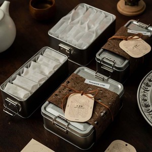 กระป๋องโลหะใส่อาหาร ขนาด 150x60x65 มม. สำหรับใส่ขนมเค้ก ลูกอม ของหวาน ผลไม้ เค้กทีรามิสุ กล่องใส่ขนม กล่องของขวัญ - Product Image 4