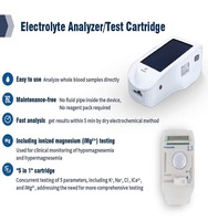 Analyseur d'ionogrammes sanguins de haute précision, analyseur d'électrolytes automatique K+, Na+, Cl-, appareil de test sanguin