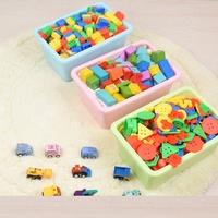 Boîtes de rangement en plastique, conteneurs de préparation de commandes pour entrepôt, cartons pour vêtements, bac multifonctionnel pour jouets à domicile, organisateur de collection