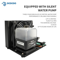 Kit de refroidissement liquide pré-assemblé OCOCOO, système de refroidissement liquide intégré, pompe sans balais DC, refroidisseur Plug and Play, durée de vie 50000H
