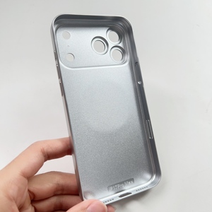 Coque de téléphone de luxe à chargement magnétique sans fil pour iPhone 17 Air 13 14 15 16 Pro Max, couleur unie, grande fenêtre, antichoc - Product Image 5