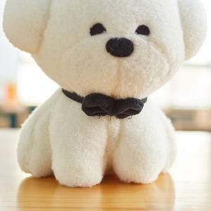 Presente 25cm 35cm 55cm perro Bichon animales de peluche <span class=keywords><strong>cachorros</strong></span> de peluche juguetes para niños de regalo - Product Image 6