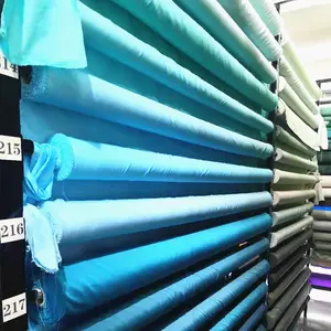 Suzhou Meidao Kain Banyak Stok 300T Kain Pongee 100% Bahan Poliester untuk Lapisan Kain Bawah Jaket Mantel Pakaian