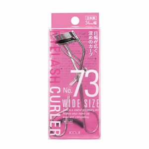 ที่ดัดขนตา KOJI No73 รุ่น Wide ขนาด 34 มม. ดัดขนตาให้งอนลึกแบบ 3 มิติ เหมาะสำหรับดวงตาขนาดใหญ่ พร้อมยางรองเปลี่ยน - Product Image 1