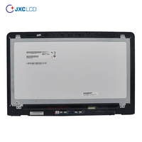 Rakitan Digitizer Layar Sentuh LED LCD 15.6 "FHD IPS 1080P untuk Laptop Seri HP ENVY x360 15-AS