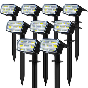 Lámpara <span class=keywords><strong>Solar</strong></span> para Jardín, con Estaca, para Caminos, Patios y Calles, IP65 Impermeable, de Acero Inoxidable - Product Image 2