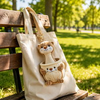 Fabricant de jouets en peluche personnalisés sur mesure – Peluches Otter et Sloth au design dessiné à la main avec accessoires d'étiquettes personnalisées pour la vente au détail