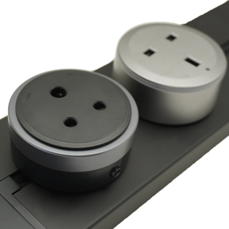 Track Socket Moveable Socket Adapter Rail Socket for Train