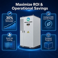 Système solaire Inedge Power 400VAC ACDC100 200kW/261 418kWh, batterie de stockage d'énergie tout-en-un à refroidissement liquide pour usage commercial, certifiée CE UL