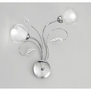 Lampada da Parete GINEVRA D40XH45XP5CM - 2XE14 - Product Image 1