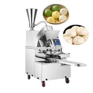 ZHENGRUO High Quality Roti Maker Full Auto Dumpling Steam Bun Fill Chinese Baozi Momo Make Machine Part Automatic Dumpling