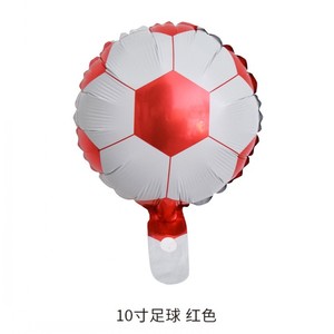 Vente entière 10 pouces <span class=keywords><strong>noir</strong></span> rouge <span class=keywords><strong>bleu</strong></span> ballon de football mini ballon de football pour la décoration de fête de réunion sportive - Product Image 6