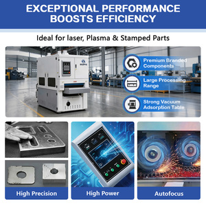 Nouvelle machine multifonctionnelle de débavurage de tôles, polisseuse et meuleuse, débavurage multifonctionnel avec découpe laser - Product Image 4