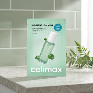 CELIMAX เดอะเรียล ซิก้า คาล์มมิ่ง เซรั่ม มาส์ก 1 ชิ้น ผลิตภัณฑ์บำรุงผิวหน้าจากเกาหลี มาส์กแผ่น ช่วยเติมความชุ่มชื้น ปลอบประโลมผิว และบำรุงผิว - Product Image 2
