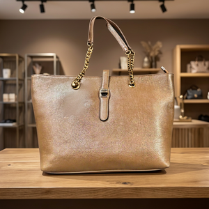 Women's Lightweight Durable Waterproof Genuine Leather Fashion Travel Outdoor Zipper Closure Easy Wear Shoulder Purse - Product Image 3
