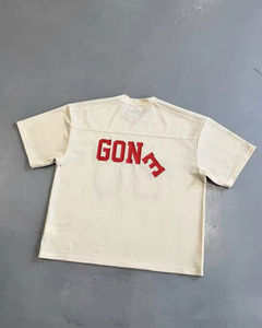 Camiseta Personalizada con Logotipo para Hombre, Corte Cuadrado, Holgada, Tejida en Algodón 100%, Estampado Animal, Impresión en Serigrafía, Transpirable - Product Image 5