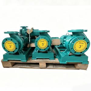 Bomba centrífuga de hierro IHF de venta directa de fábrica para fluidos industriales, limpieza y saneamiento, modelo IHF65-40-250 Zhongsheng. La bomba IHF es una bomba de hierro. - Product Image 1