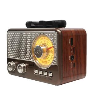 Redwingy M-1231BT רדיו עיצוב ישן, fm sw 3 רדיו חיצוני רב הלהקה dc 3v סוג c usb רדיו מטען - Product Image 1