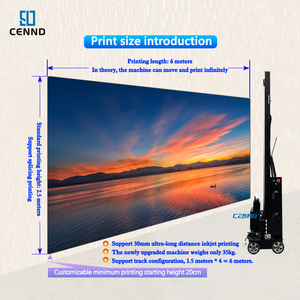 LC-A2 2025新型3D UVインクジェットプリンター DX5/DX7プリントヘッド 2500x6000mm壁画機 自動カスタムウォールアートチューブ印刷 - Product Image 5