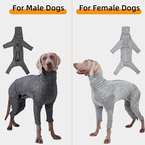 USMILEPET Mono de Invierno para Perros Grandes de 4 Patas, Transpirable, de Forro Polar, Chaqueta de Poliéster Ecológica para Perros, Pijama Antipelusas - Product Image 6