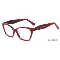 Lunettes optiques œil-de-chat en acétate à monture complète, avec décoration diamant, modèle MQ6681A 2026, pour femmes, en stock