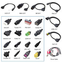Câble de connexion OBD OBDII 12 broches mâle 16 broches femelle Câble adaptateur de diagnostic de voiture pour véhicules GM Machines automobiles électroniques