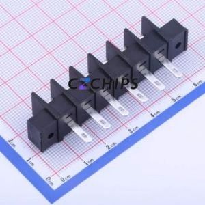 KF35HM-8.25-6P Barrier Terminal Block Through hole Component (THT),P=8.25mm Connector Two Sides 8.25mm 1x6P Straight Pin - Product Image 2