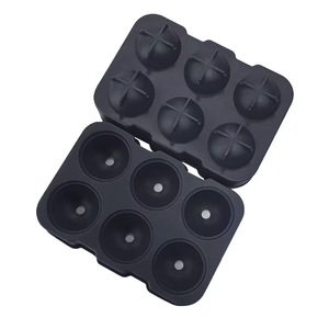 Tái sử dụng & BPA free <span class=keywords><strong>Silicone</strong></span> lớn <span class=keywords><strong>Ice</strong></span> Cube khay <span class=keywords><strong>Ice</strong></span> ball maker linh hoạt <span class=keywords><strong>Ice</strong></span> Cube khuôn mẫu có nắp đậy - Product Image 4